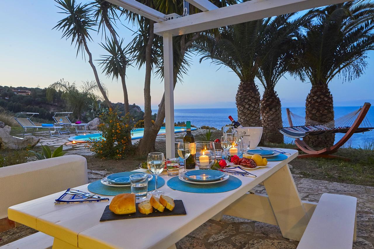 Villa Gabbiano - Scopello-Villas المظهر الخارجي الصورة