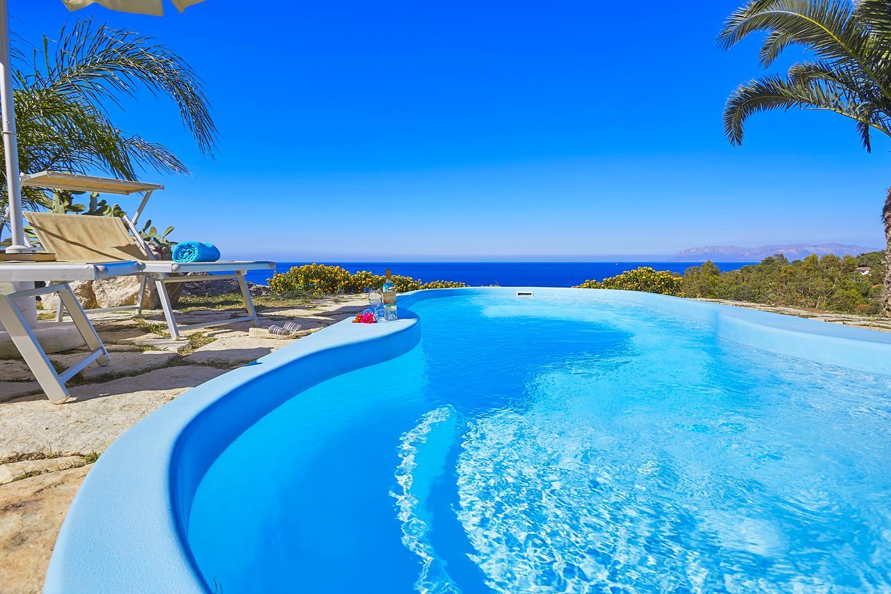 Villa Gabbiano - Scopello-Villas المظهر الخارجي الصورة